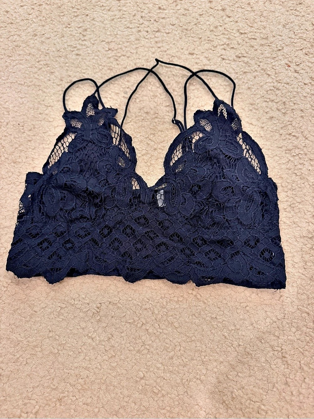 Free People FP One Adella Bralette Black XS